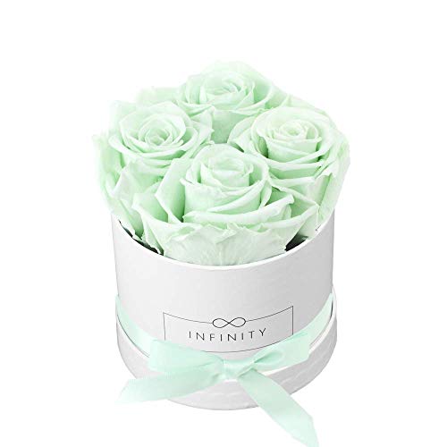 Infinity Flowerbox Small Box (Weiß) Cool Mint Geschenkartikel von Infinity Flowerbox