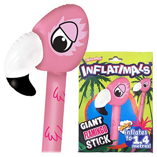 Inflatimals Aufblasbare Tiere, Deluxebase Flamingo, riesiges aufblasbares Tierspielzeug, tolles Geschenk für Kinder oder als Dekoartikel für Kindergeburtstage von Inflatimals
