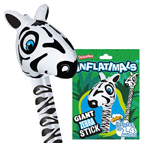 Inflatimals - Zebra von Deluxebase. Riesiges Aufblasbares Meerestier Spielzeug. Perfektes Partygeschenk oder Partydekoration für Kinder Inflatimals - Zebra von Deluxebase. Riesiges Aufblasbares Meerestier Spielzeug. Perfektes Partygeschenk oder Partydekoration für Kinder von Inflatimals