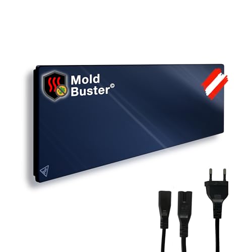 B-Ware MOLD BUSTER Schimmelheizung, Fensterheizung, Haustierheizung, Glas-Infrarotpaneel, Schimmelentferner, chlorfrei, Anti Schimmel Heizung chemiefrei von InfraROTmed