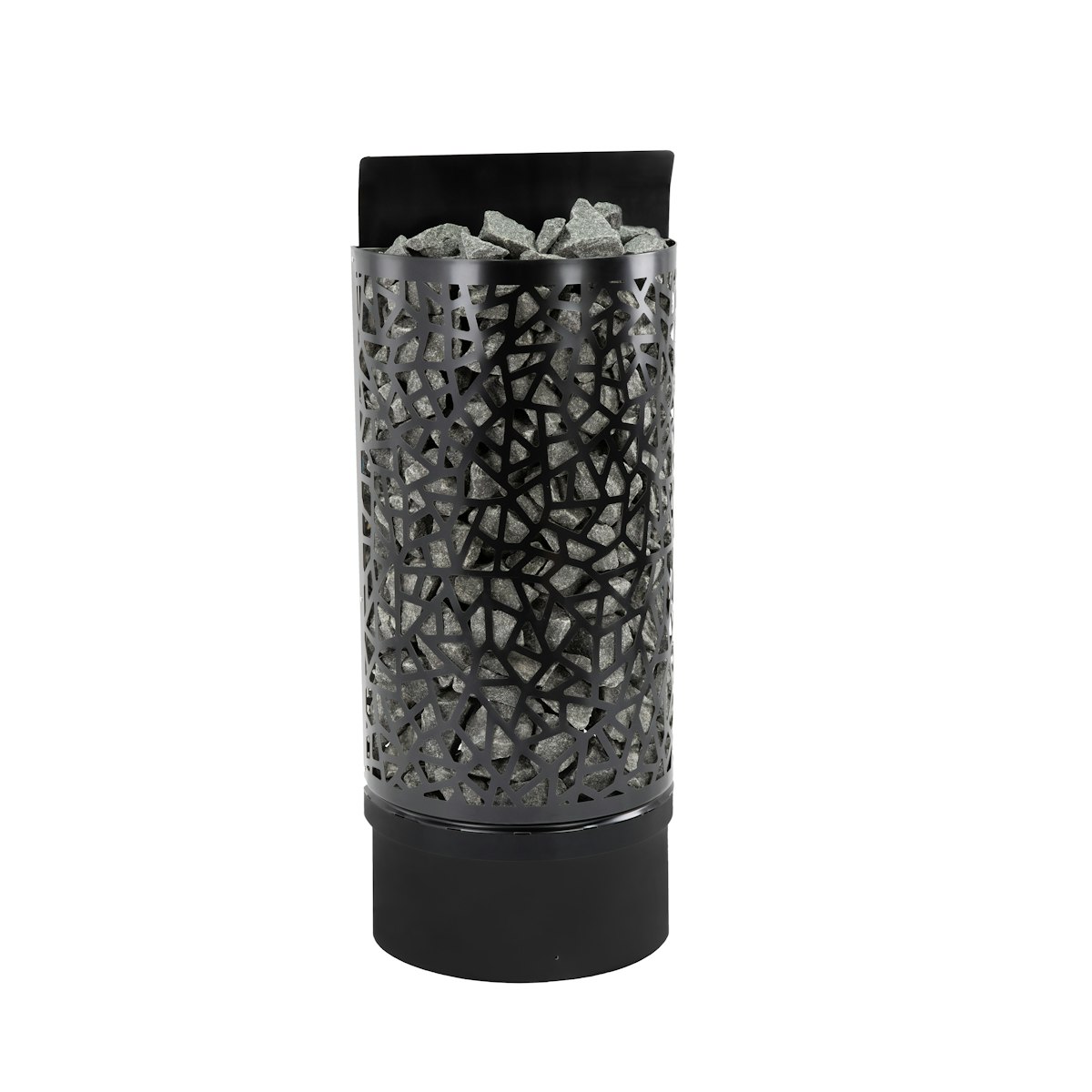 Infraworld Finnischer Saunaofen Atlas Round Black 9 kW von Infraworld