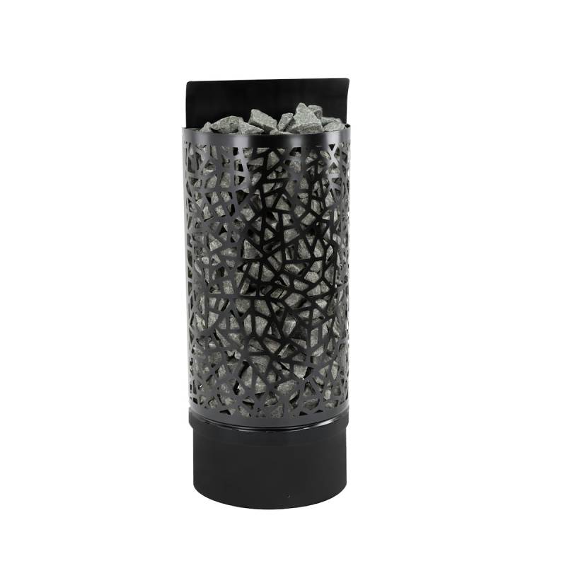 Infraworld Finnischer Saunaofen Atlas Round Black 9 kW von Infraworld