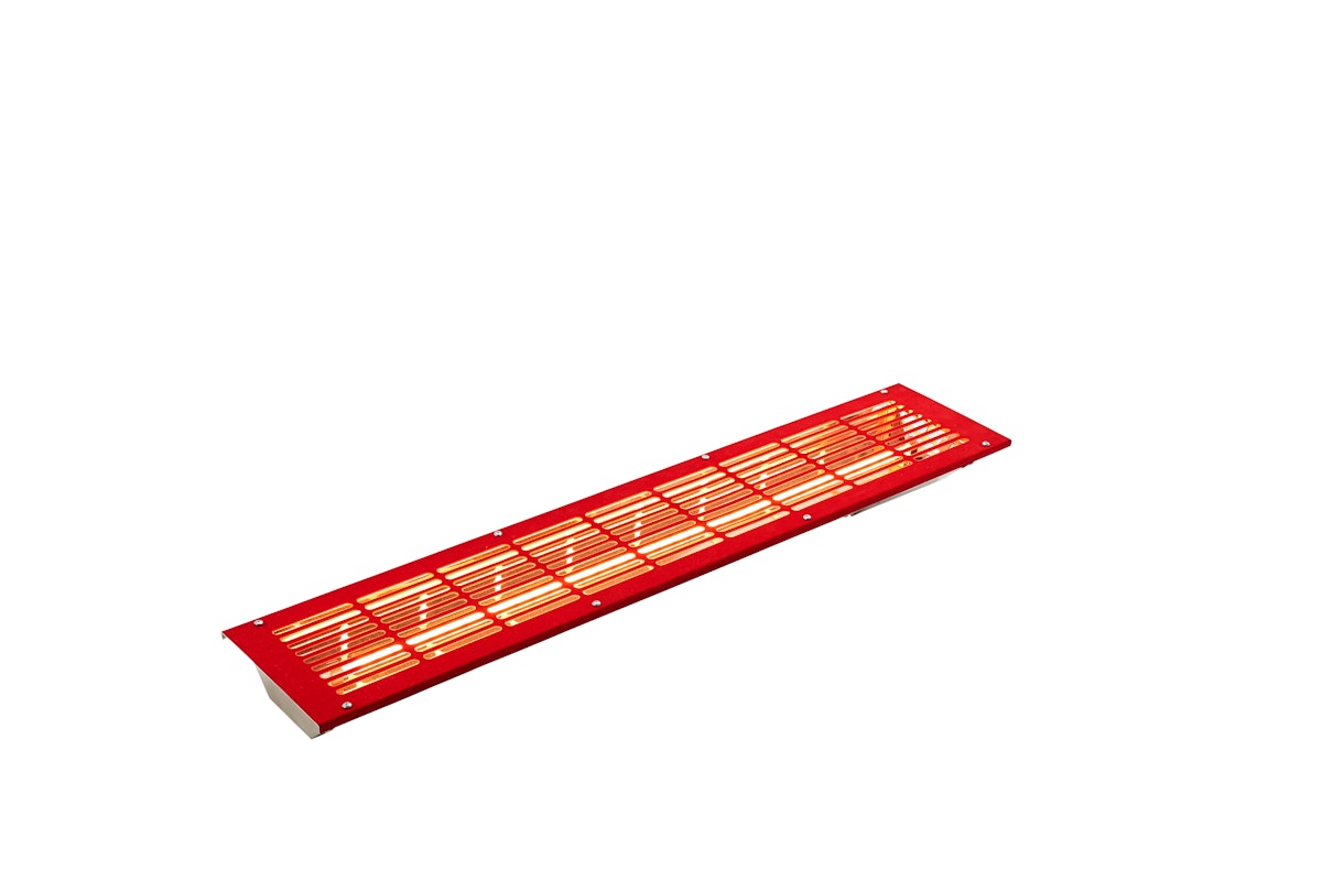 Infraworld Infrarotstrahler VITALlight-IPX4 rot Eckeinbau - 350 W von Infraworld