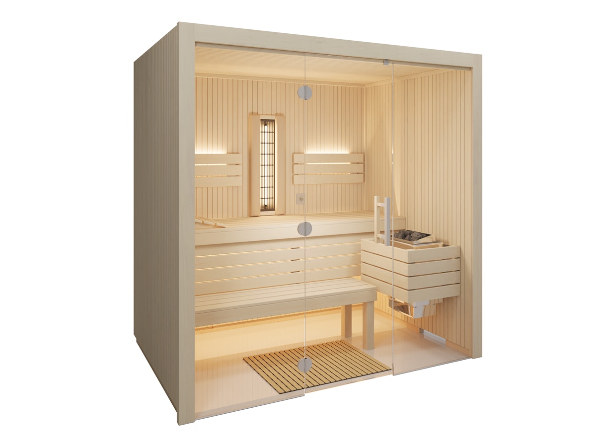 Infraworld Sauna Gracil Complete 142 - 75 mm Multifunktionssauna inkl. 5-teiligem gratis Zubehörset Infraworld Sauna Gracil Complete 142 - 75 mm Multifunktionssauna inkl. 5-teiligem gratis Zubehörset von Infraworld