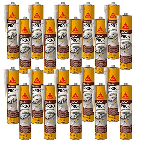 20x Sikaflex PRO-3 Fugendichtstoff auf PU-Basis 300ml - Betongrau C71 20x Sikaflex PRO-3 Fugendichtstoff auf PU-Basis 300ml - Betongrau C71 von Infun