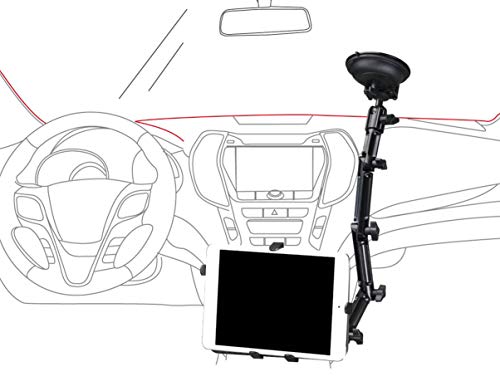 Infuu Holders KFZ Halterung Universal Saugnapf Scheibe für iPad 1 2 3 4 Air Pro Galaxy Tab Note Nexus 10 Tablet-PC 7-11 Zoll 008 Infuu Holders KFZ Halterung Universal Saugnapf Scheibe für iPad 1 2 3 4 Air Pro Galaxy Tab Note Nexus 10 Tablet-PC 7-11 Zoll 008 von Infuu Holders