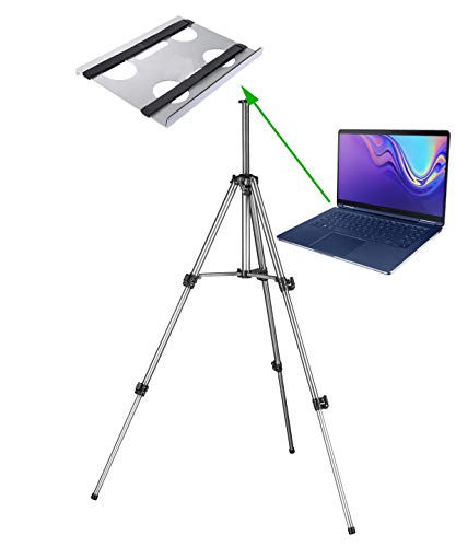 Infuu Holders Mobiler Notebook Tisch Tripod Halterung Laptop Beamer Projektor Ständer Stand Arm Dreibein Stativ 028 von Infuu Holders