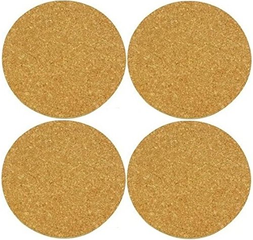 Ingbertson® 4er Set Topfuntersetzer Ø 19 cm Topfuntersetzer aus Kork Made in EU von Ingbertson