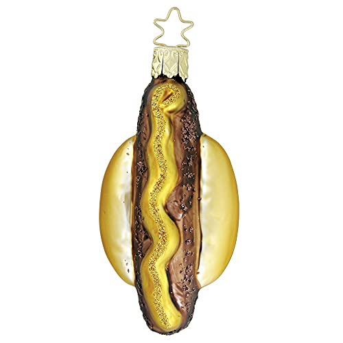 Inge Glas Christbaumschmuck Bratwurst 8cm | Weihnachtskugel aus Glas | Figur Coburger Bratwurst Inge Glas Christbaumschmuck Bratwurst 8cm | Weihnachtskugel aus Glas | Figur Coburger Bratwurst von Inge-glas