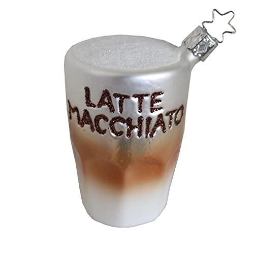 Inge-glas® Weihnachts-Hänger Latte Macchiato | IG-1-139-16 von Inge-glas