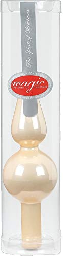 Inge-glas Christbaumspitzen (Champagner Glanz) von Inge-glas