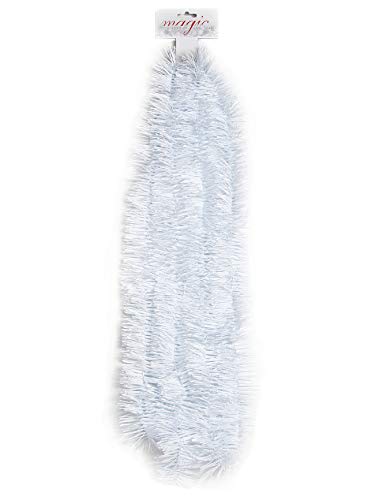 Inge-Glas Girlande X-Mas 7,5cm/2,7m Glanz Weiß von Inge-glas