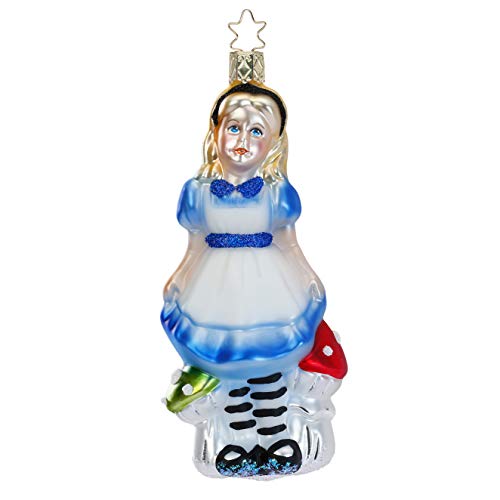 Inge-glas - Mrs. Kingsleigh - Christbaumschmuck, Baumschmuck - Glas - 1 Stück - 14 cm von Inge-glas