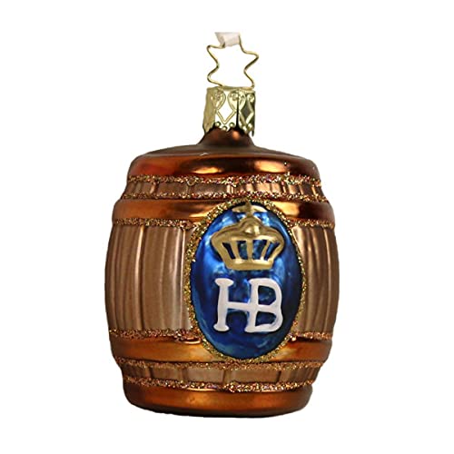 Inge-glas Weihnachts-Kugel Bier-Faß Hofbräu-Haus von Inge-glas