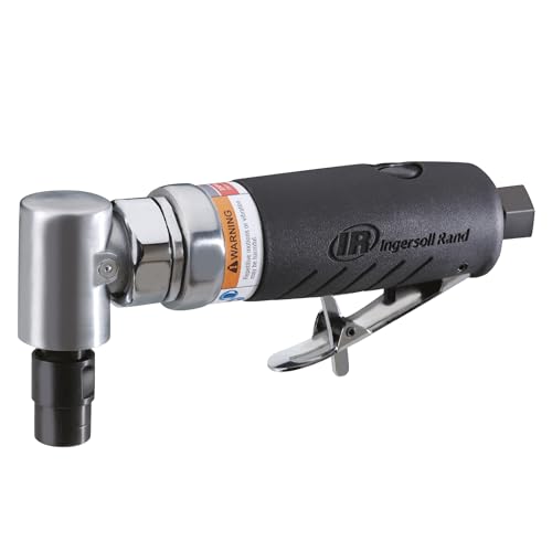 Ingersoll Rand 3101G Druckluftschleifer Edge Series - 1/4 Zoll, strapazierfähig, rechtwinklig, ergonomischer Griff, Kugellager-Konstruktion, leichtes Werkzeug, schwarz von Ingersoll-Rand