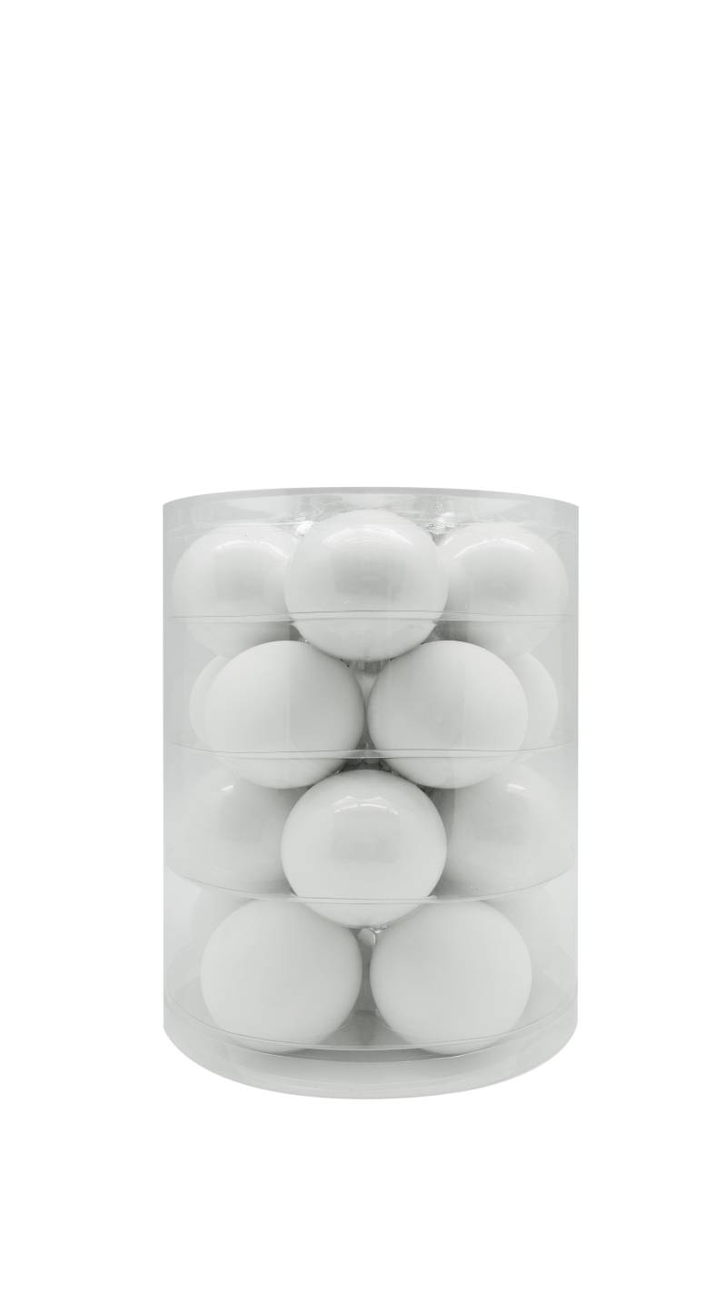 Inges Christmas Decor Kugel 3cm, 20 St./Box PURE WHITE in Inges Christmas Decor Kugel 3cm, 20 St./Box PURE WHITE in von Inges Christmas Decor