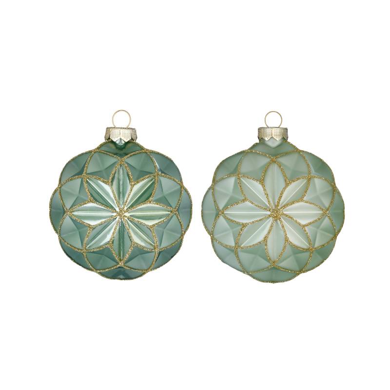 Kugel 8cm in Farbe Mild Sage () von Inges Christmas Decor