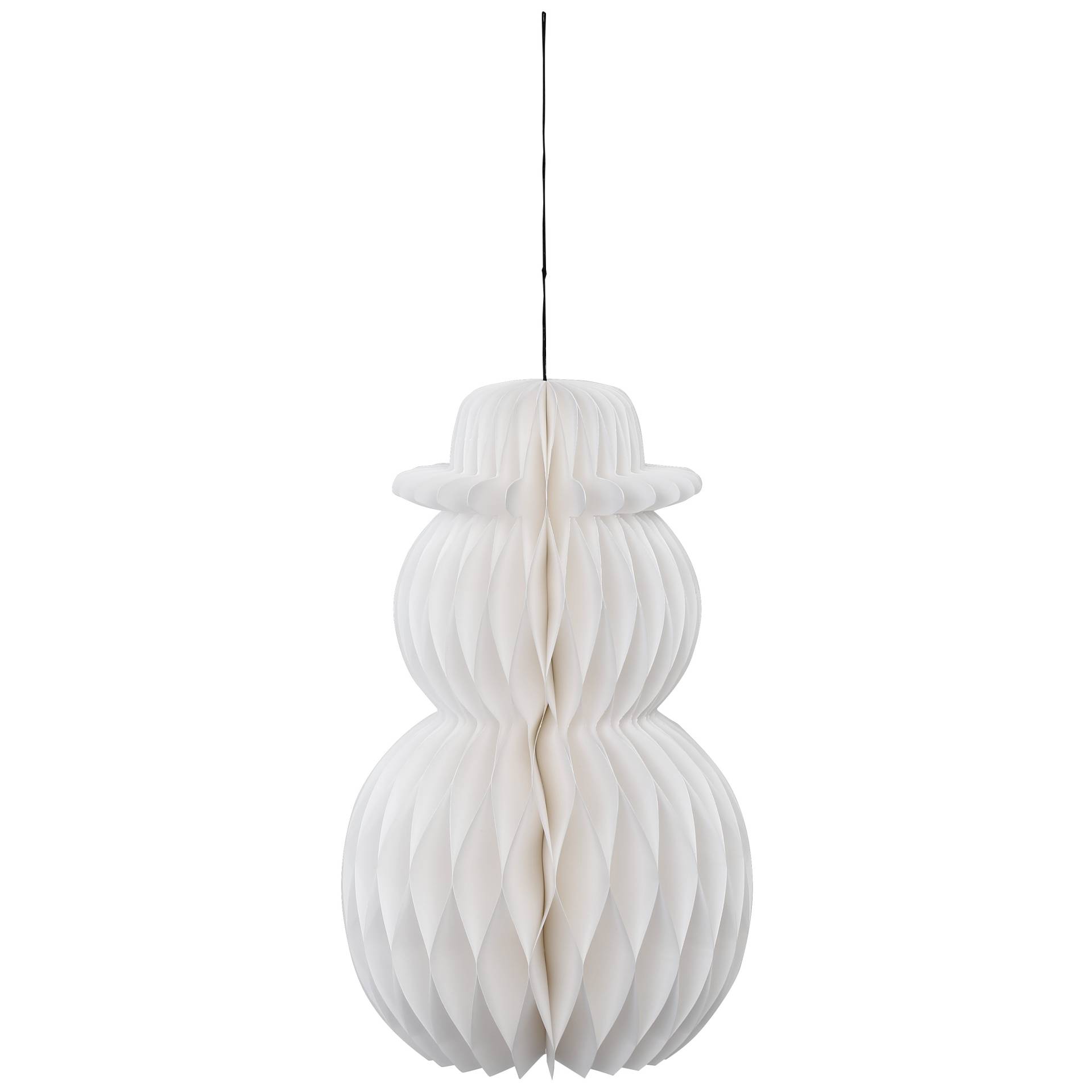 Schneemann  30 cm  weiß in Farbe Weiß () von Inges Christmas Decor