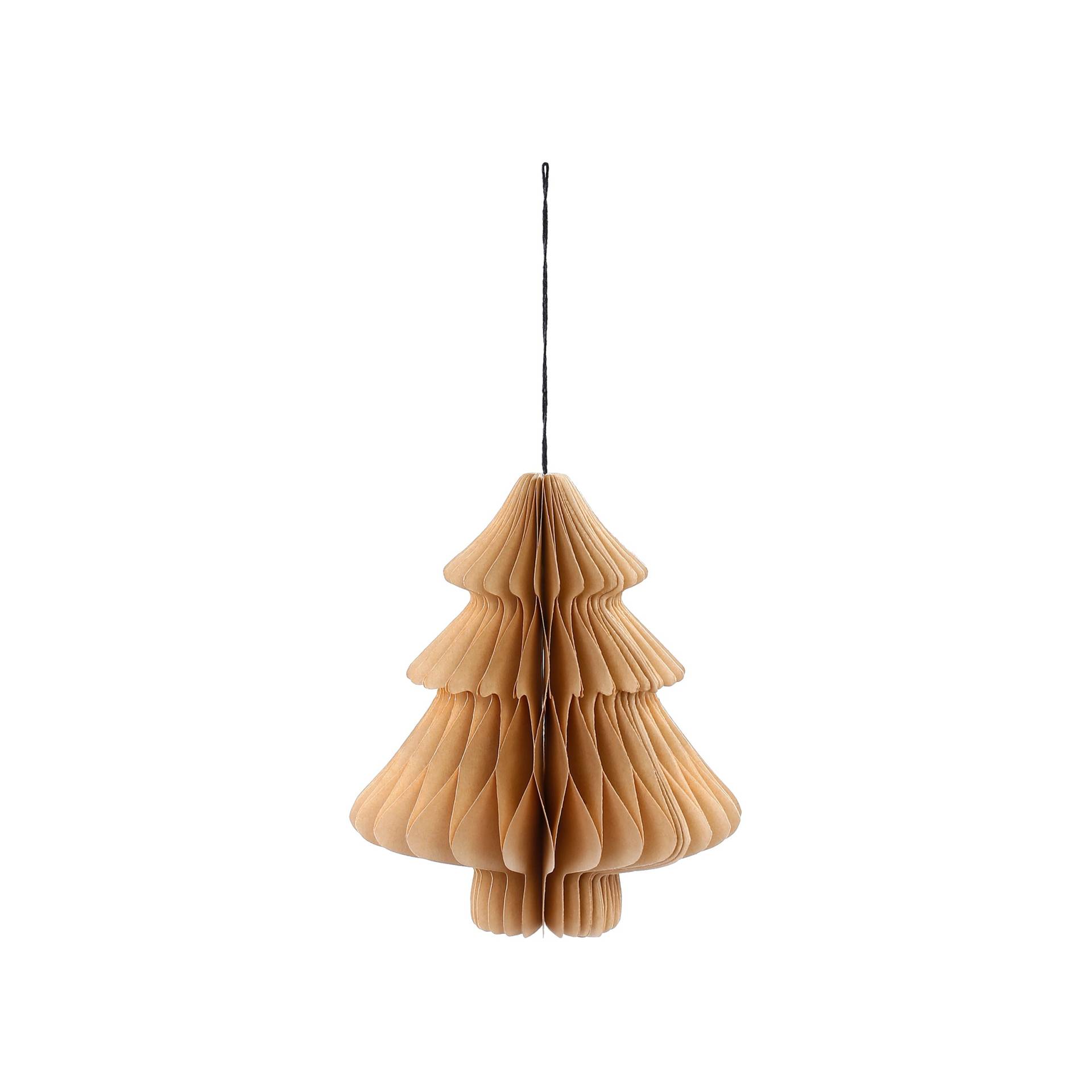 Tannenbaum  15 cm  hellbraun in Farbe Hellbraun () von Inges Christmas Decor