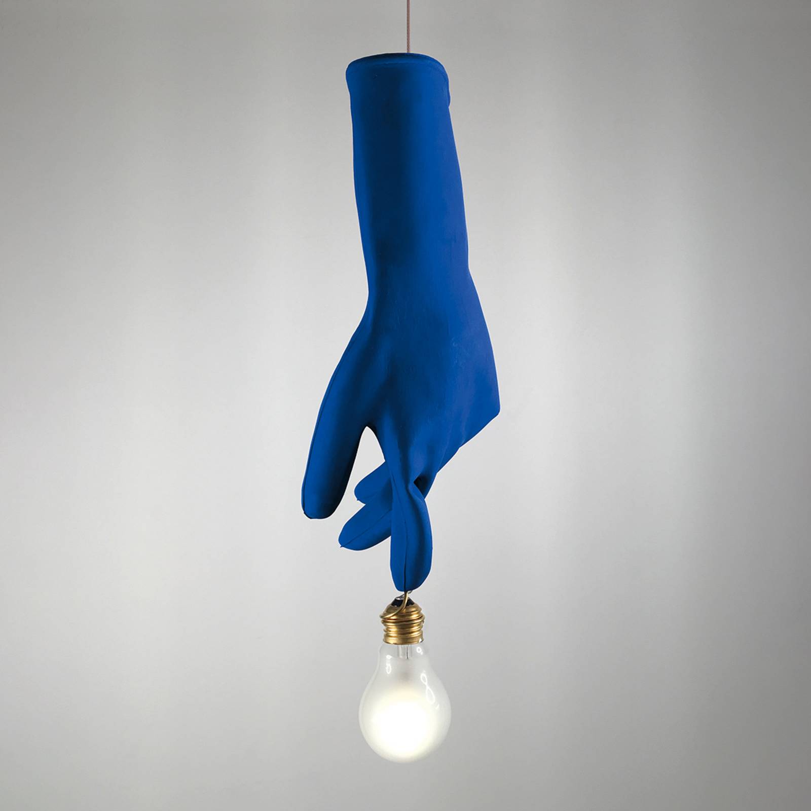 Ingo Maurer Blue Luzy LED-Hängeleuchte blau von Ingo Maurer