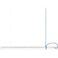Ingo Maurer - Tubular LED Pendelleuchte, weiß / blau von Ingo Maurer