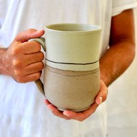 35 Unzen Keramikbecher von IngridDebardCeramics