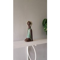 Mid Century/Retro Keramik Mädchen Figur, Design, Ke Iwar, Schweden von Ingsretrothings