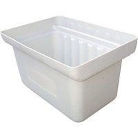 Abfallbox klein 808US grau-weiß (350 x 240 x 200 mm) von Matador