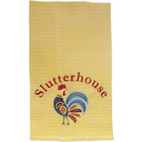 Baumwoll Waffelweave Handtuch Bestickt Mit Bauernhof Hahn Küchendesign Und Personalisiert Baumwoll Waffelweave Handtuch Bestickt Mit Bauernhof Hahn Küchendesign Und Personalisiert von InitialImpressions