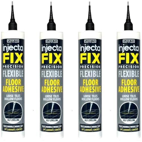 Injectafix von Floor-Fix Pro - Hohle Fliesen Unterspritzen und Lose Fliesen Reparieren mit Injektionsspitze - Verstopfungsfreie Kappe für Fliesenkleber Reparatur - Schnell Anwendung Injectafix von Floor-Fix Pro - Hohle Fliesen Unterspritzen und Lose Fliesen Reparieren mit Injektionsspitze - Verstopfungsfreie Kappe für Fliesenkleber Reparatur - Schnell Anwendung von Injectafix