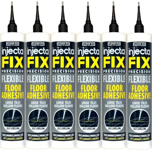 Injectafix von Floor-Fix Pro - Hohle Fliesen Unterspritzen und Lose Fliesen Reparieren mit Injektionsspitze - Verstopfungsfreie Kappe für Fliesenkleber Reparatur - Schnell Anwendung Injectafix von Floor-Fix Pro - Hohle Fliesen Unterspritzen und Lose Fliesen Reparieren mit Injektionsspitze - Verstopfungsfreie Kappe für Fliesenkleber Reparatur - Schnell Anwendung von Injectafix