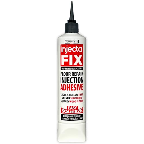 Floor-Fix Pro Injectafix – Flexibler, Starker Klebstoff Zum Befestigen Von Böden Und Reparieren Von Losen Und Hohlen Fliesen, Holz, LVT Und Laminat. Keine Pistole Erforderlich Floor-Fix Pro Injectafix – Flexibler, Starker Klebstoff Zum Befestigen Von Böden Und Reparieren Von Losen Und Hohlen Fliesen, Holz, LVT Und Laminat. Keine Pistole Erforderlich von Injectafix