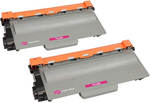 2 Premium Toner kompatibel für Brother TN3380 DCP-8110DN DCP-8250DN HL-5440D HL-5450D HL-5450DN HL-5450DNT HL-5470DW HL-5480DW HL-6180DW HL-6180DWT MFC-8510DN MFC-8520DN MFC-8950DW | 8.000 Seiten von Ink Inspiration