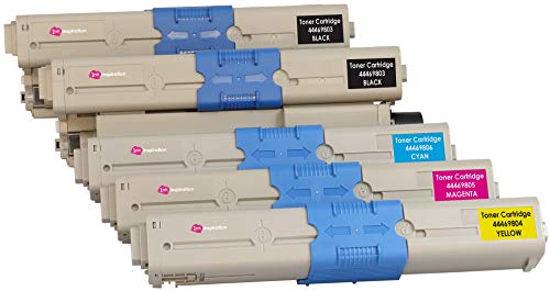 5er Set Premium Toner kompatibel für Oki C310dn C330dn C510dn C511dn C530dn C531dn MC361 MC361dn MC362dn MC561 MC561dn MC562dn | Schwarz 3.500 Seiten & Color je 2.000 Seiten 5er Set Premium Toner kompatibel für Oki C310dn C330dn C510dn C511dn C530dn C531dn MC361 MC361dn MC362dn MC561 MC561dn MC562dn | Schwarz 3.500 Seiten & Color je 2.000 Seiten von Ink Inspiration