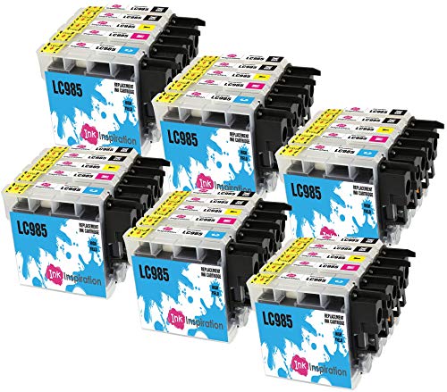 Ink Inspiration® Ersatz für Brother LC985 Druckerpatronen 30er-Pack, kompatibel mit Brother DCP-J315W DCP-J125 DCP-J140W DCP-J515W MFC-J415W MFC-J220 MFC-J265W MFC-J410 von Ink Inspiration