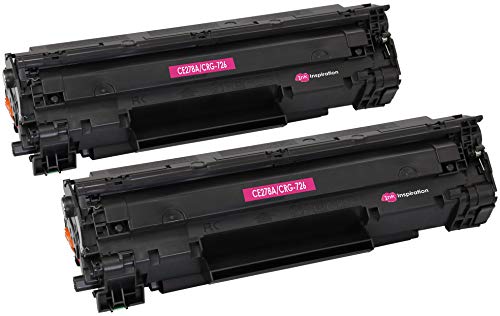 Ink Inspiration 2 Premium Toner für HP Laserjet Pro P1606 P1606DN P1600 P1560 P1566 M1536DNF M1536 MFP & Canon LBP-6200D LBP-6200DW LBP-6230D | kompatibel zu HP CE278A & Canon CRG 726 | 2.100 Seiten von Ink Inspiration