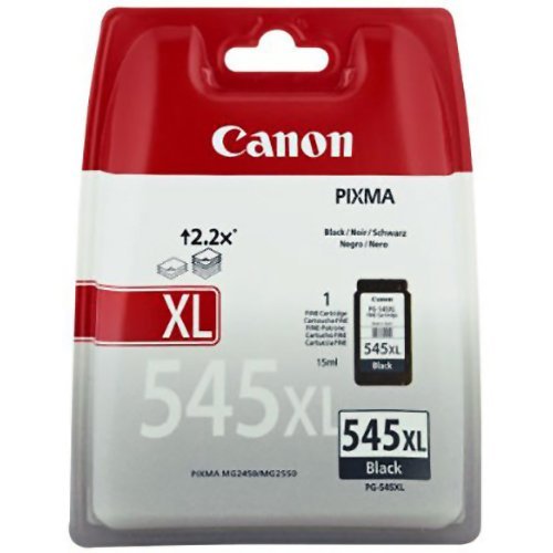 545 x l Original Canon Tintenpatrone schwarz für Canon Pixma MG2455 Drucker von Canon
