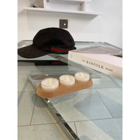 Trio Teelicht-Kerze Tablett | Modernes Dekor Umweltfreundlich von InkBuiltUK