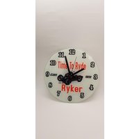 Can Am Ryker Oder Spyder Clock "Time To Ryde" Motorrad, Wanduhr, Dekoration, Bilder, Spielzimmer, Flur von InkItUPCreations