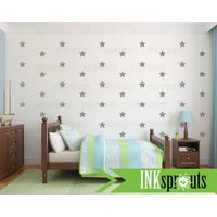 Stern-Aufkleber, Wählen Sie Ihre Größe Sterne, Stern-Muster, Twinkle, Kleiner Stern, Moderne Kinderzimmer, Schäbige Schicke Aufkleber von InkSprouts