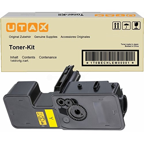 Inkadoo 1T02R7AUT0 PK-5015Y Toner-Kit gelb, 3.000 Seiten für TA P-C 2650 TA P-C 2650 Gelb 3000 von Inkadoo