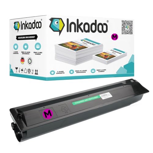Inkadoo Kompatibel Toner für Toshiba T-FC28E Tonerkartusche E-Studio 3520 CI, E-Studio 4520 C, E-Studio 2330 C, E-Studio 3530 C, E-Studio 3520 C, E-Studio 2830 C, E-Studio 2820 C von Inkadoo