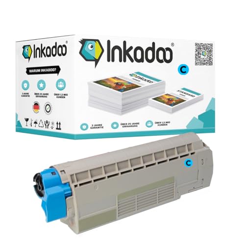 Inkadoo Toner kompatibel mit OKI 44844507 / C831 Toner Cyan C 841 DN C 831 CDTN C 841 CDTN C 831 DM C 831 N Inkadoo Toner kompatibel mit OKI 44844507 / C831 Toner Cyan C 841 DN C 831 CDTN C 841 CDTN C 831 DM C 831 N von Inkadoo
