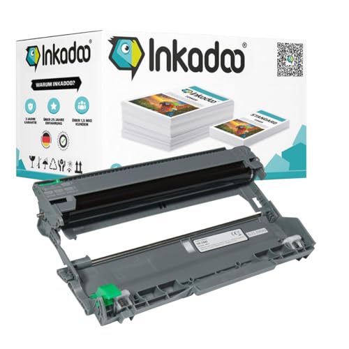 Inkadoo Trommel für Brother DR-2300 HL-L 2340 DW HL-L 2321 D DCP-L 2560 CDW DCP-L 2500 D HL-L 2320 D Bildtrommel Bildeinheit Bildeinheittrommel 12.000 Seiten von Inkadoo