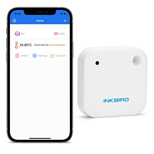 Inkbird Bluetooth Thermometer IBS-TH2 Innen Thermometer Datenlogger mit Daten Export Alarmfunktion Inkbird Bluetooth Thermometer IBS-TH2 Innen Thermometer Datenlogger mit Daten Export Alarmfunktion von Inkbird