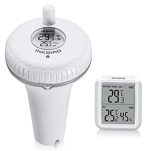 Inkbird IBS-P01R Funk Poolthermometer, Schwimmend Thermometer, Digital von Inkbird