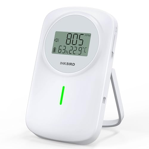Inkbird IAM-O2 Luftqualitäts Messgerät Mit Alarmfunktion von Inkbird