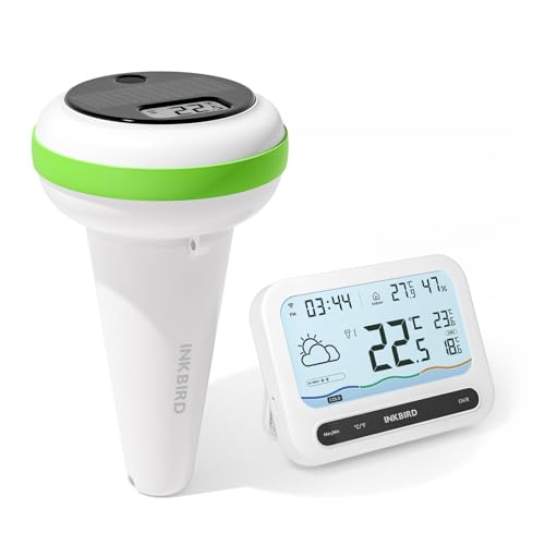Inkbird IBS-P03R Solar-Poolthermometer mit WLAN-Gateway ideal für Schwimmbäder Inkbird IBS-P03R Solar-Poolthermometer mit WLAN-Gateway ideal für Schwimmbäder von Inkbird