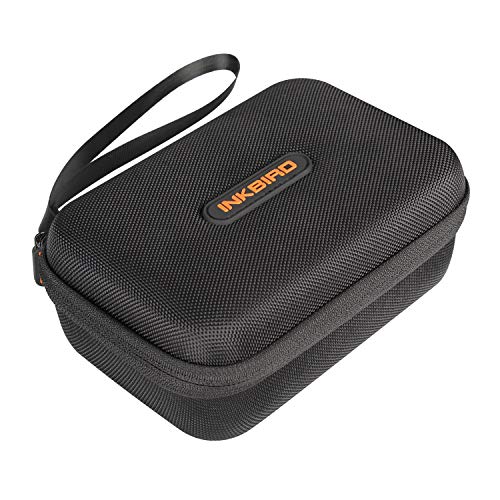 Inkbird Tragetasche für Reisespeicher kompatibel für IBBQ-4T, IBT-4XS und IBT-4XC Bluetooth Wireless Grill-Thermometer - 17x12x7,5cm von Inkbird