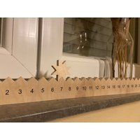 stehender Adventskalender Aus Holz von InkesWorld